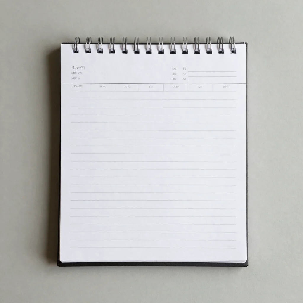 Weekly Desk Pad